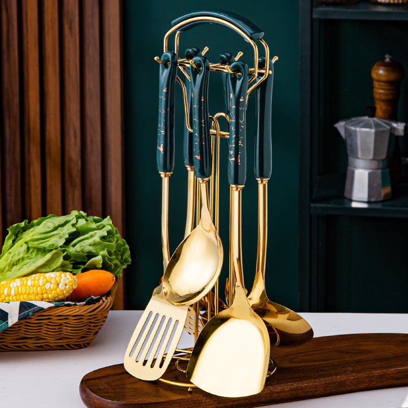 Luxury Kitchenware, Seven-piece Stainless Steel cutlery