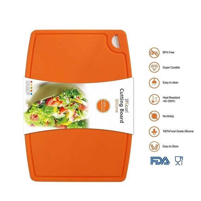 Silicone chopping board