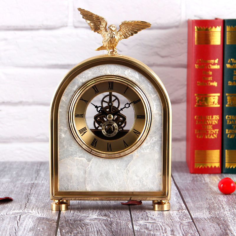 Luxury Pure Copper Table Clock