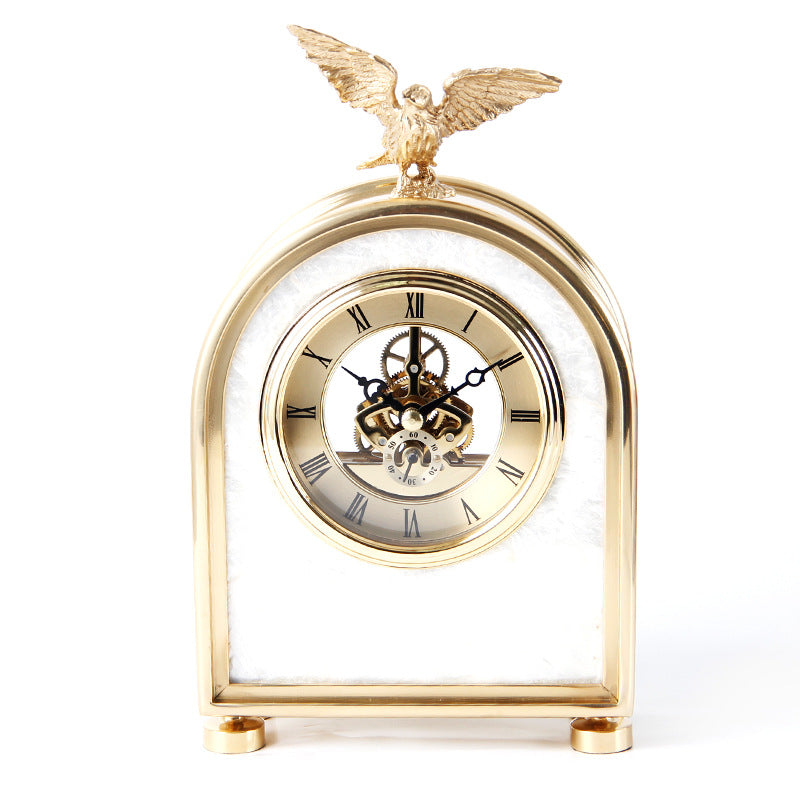 Luxury Pure Copper Table Clock