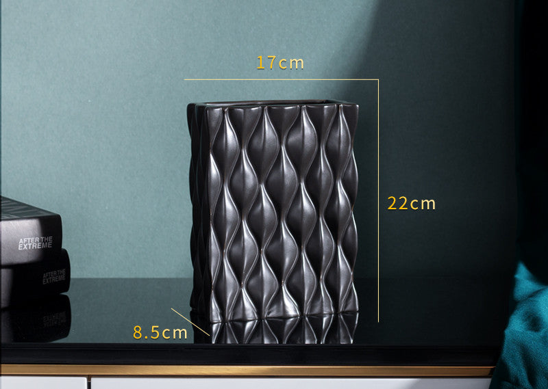 European luxury decoration Ceramic floral plant vases high quality Cheap wholesale for Ceramic vase