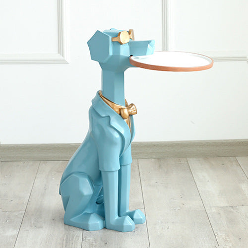 Nordic Luxury Living Room Puppy Decor