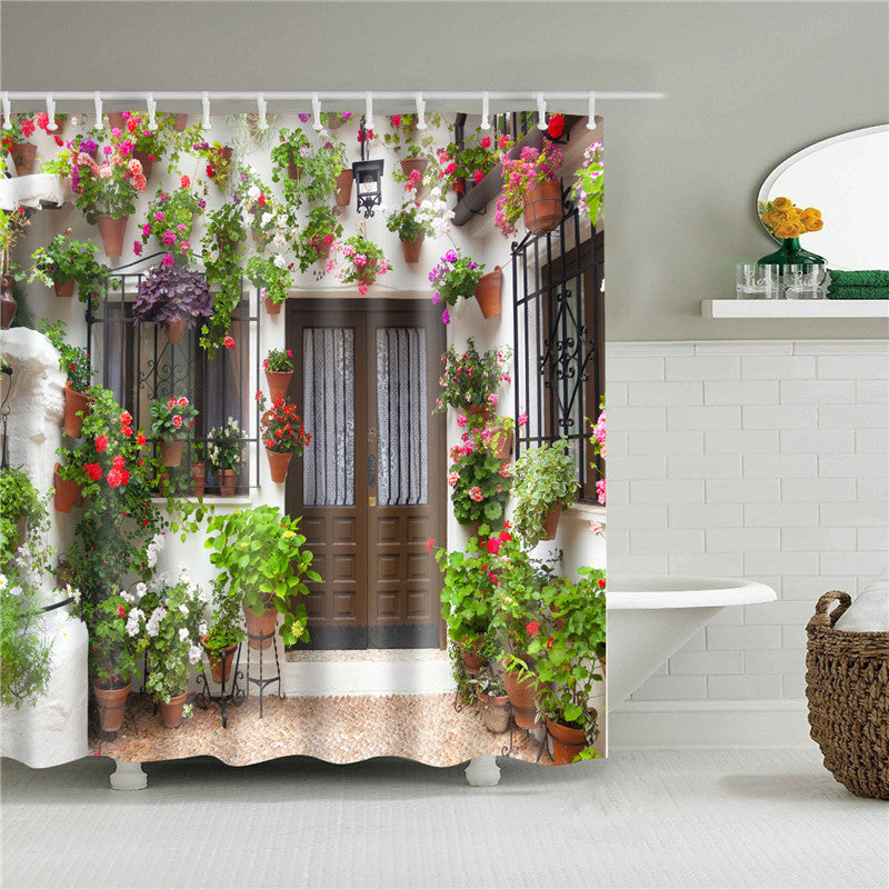 Waterproof & Home Decor, Washable Fabric Bathroom Screens