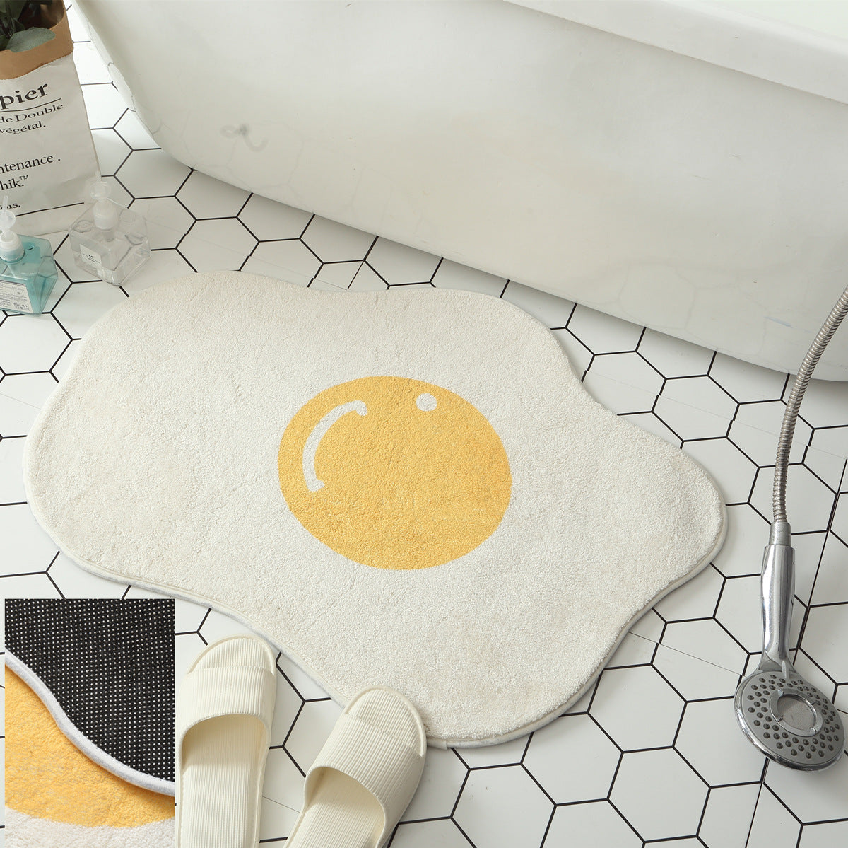 Egg Welcome Doormat - Bathroom, Hallway Decor