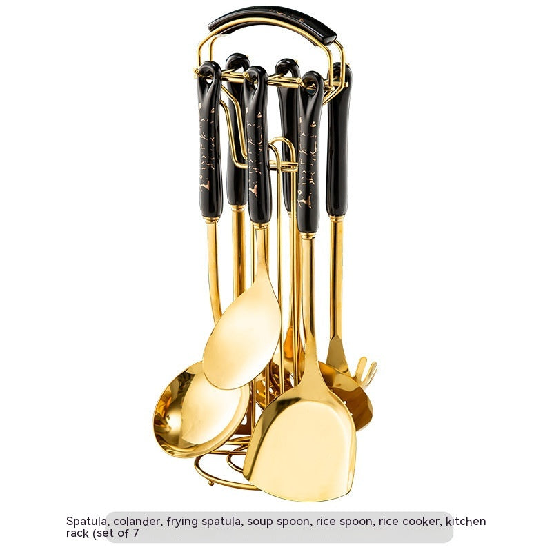 Luxury Kitchenware, Seven-piece Stainless Steel cutlery