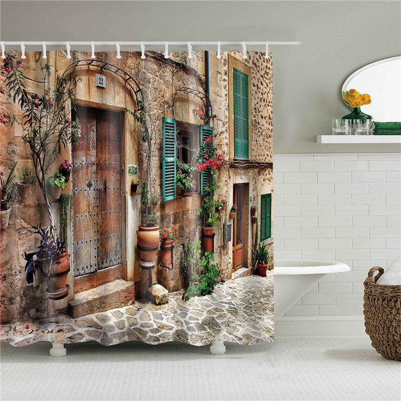 Waterproof & Home Decor, Washable Fabric Bathroom Screens