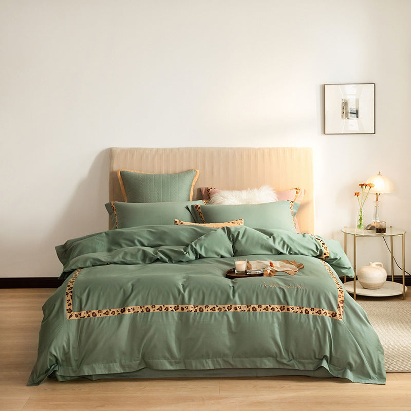 Cotton Embroidered Quilt