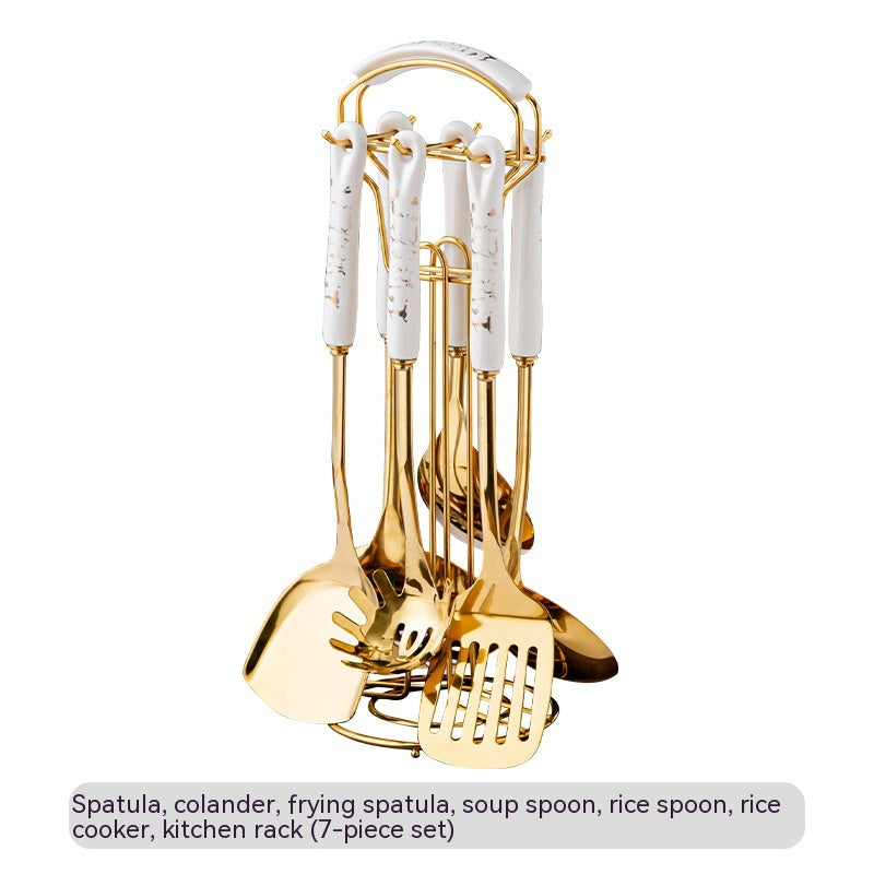 Luxury Kitchenware, Seven-piece Stainless Steel cutlery