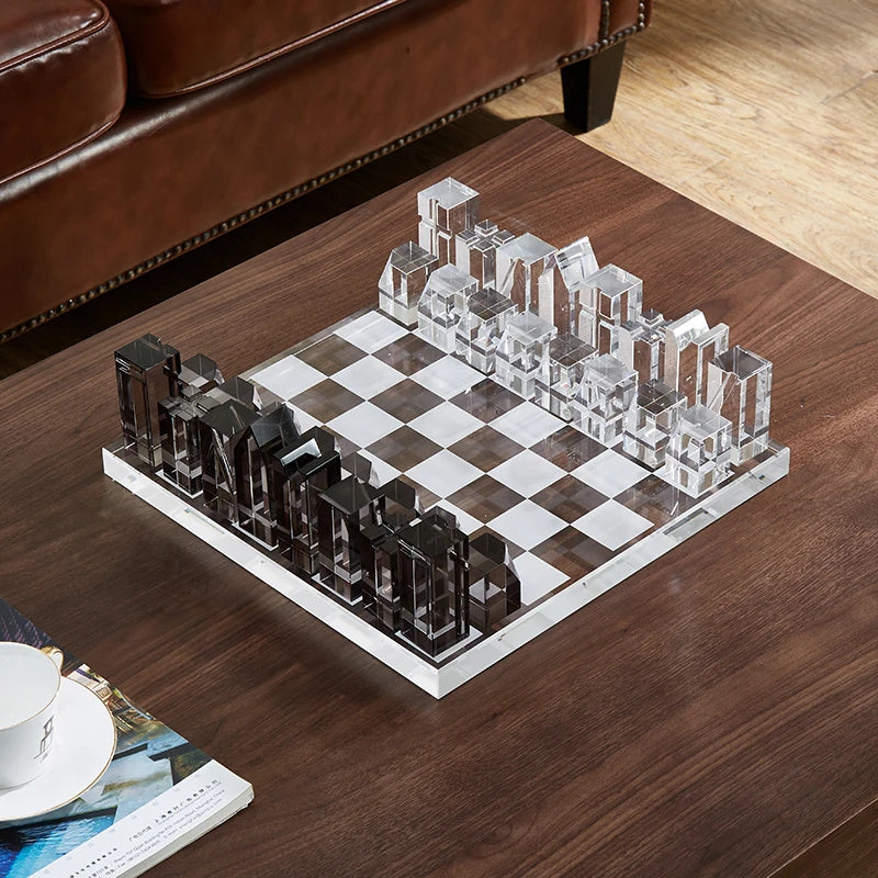 Europeanstyle Crystal Chessboard