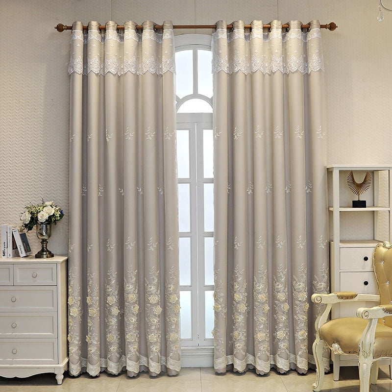 Bedroom Shading Double Open Curtain