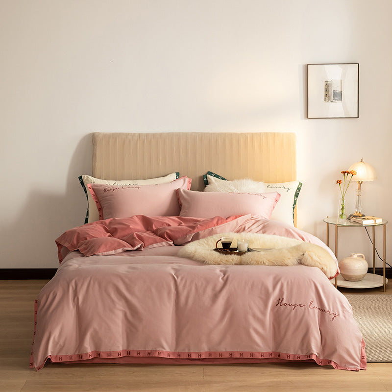 Cotton Embroidered Quilt