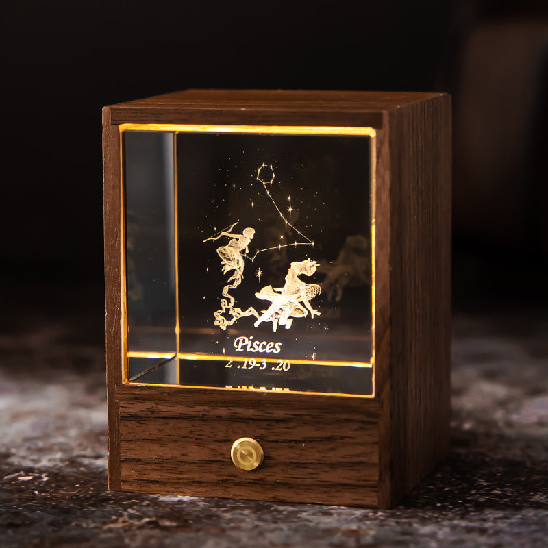Crystal LED Table Lamp
