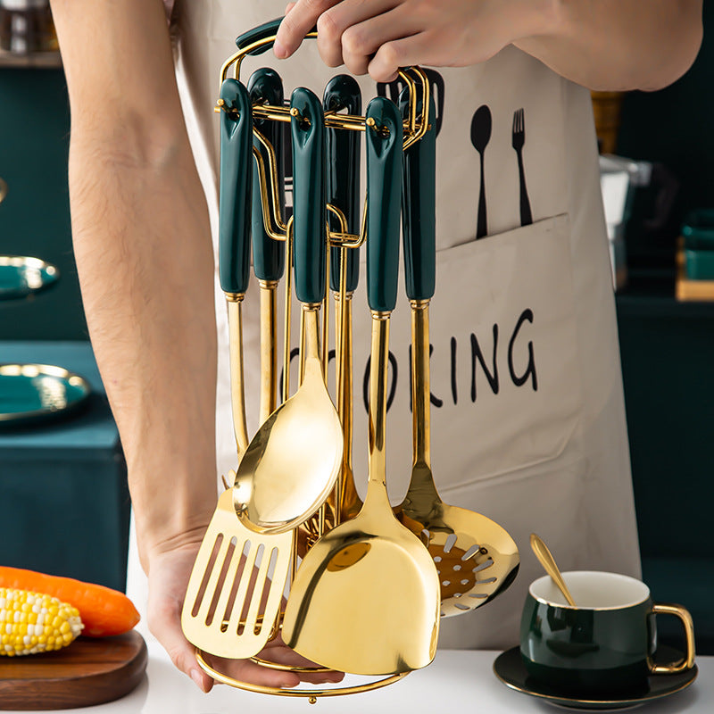 Luxury Kitchenware, Seven-piece Stainless Steel cutlery