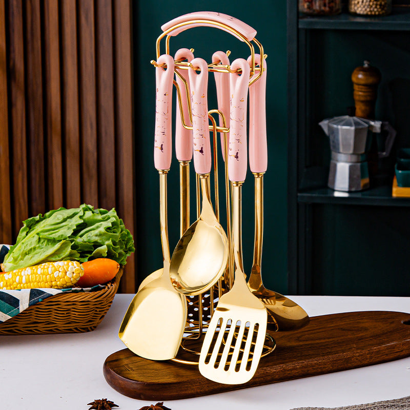 Luxury Kitchenware, Seven-piece Stainless Steel cutlery