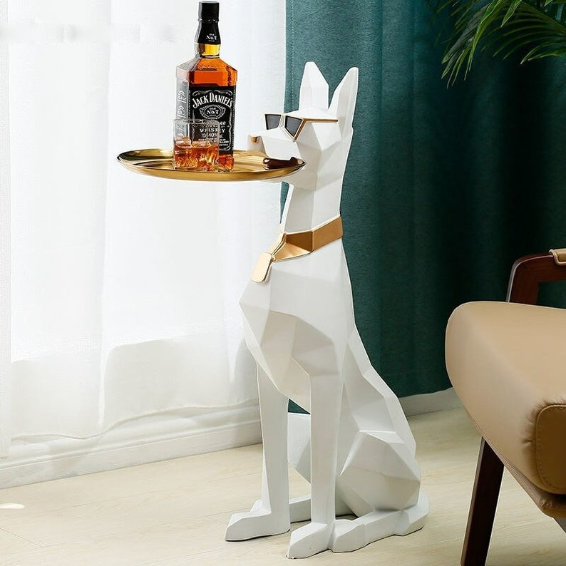 Nordic Luxury Living Room Puppy Decor