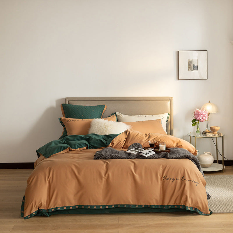 Cotton Embroidered Quilt