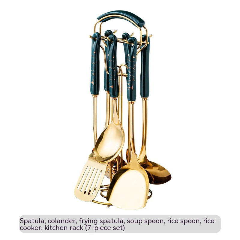 Luxury Kitchenware, Seven-piece Stainless Steel cutlery