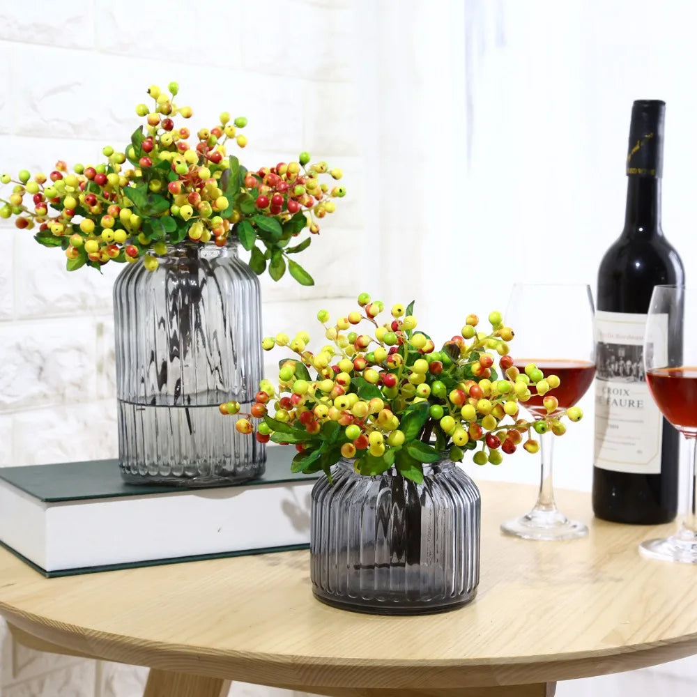 2pcs Artificial Latex Berry Fruit Decoration