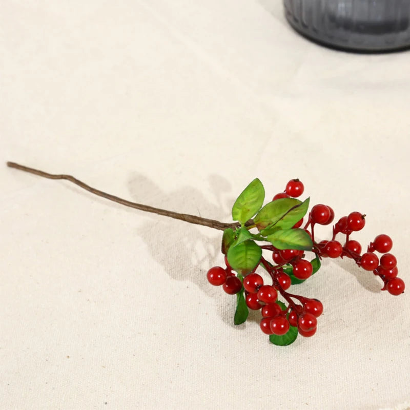2pcs Artificial Latex Berry Fruit Decoration