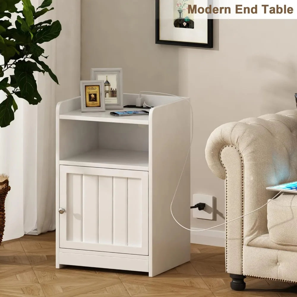 ChooChoo Nightstand with Charging Station