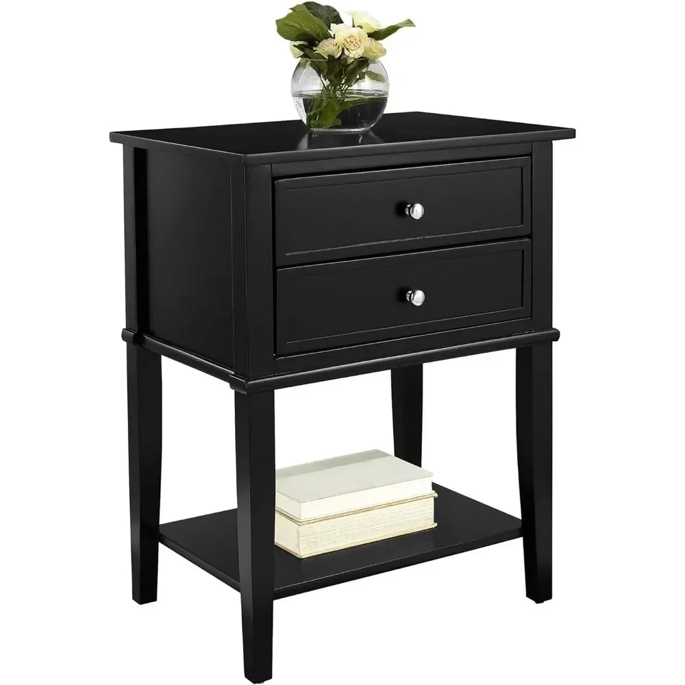 Ameriwood Home Franklin Accent Table 2 Drawers