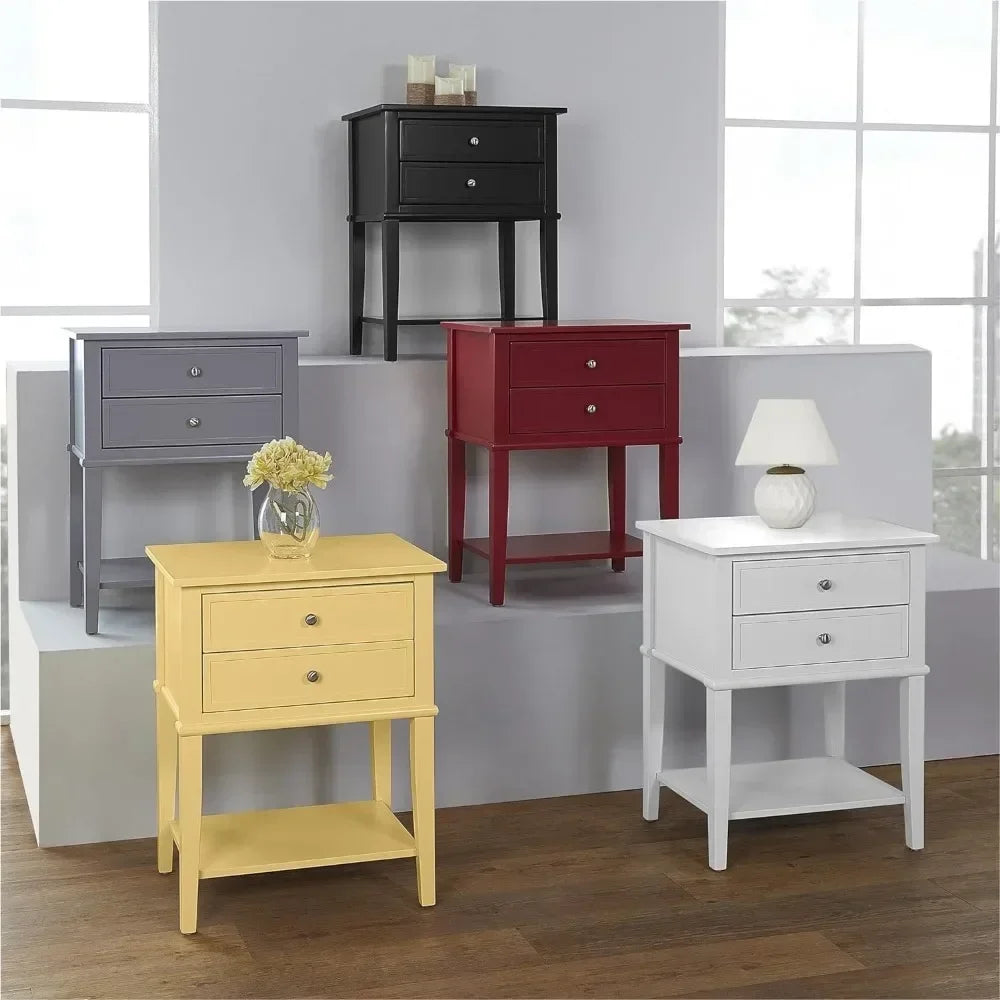 Ameriwood Home Franklin Accent Table 2 Drawers