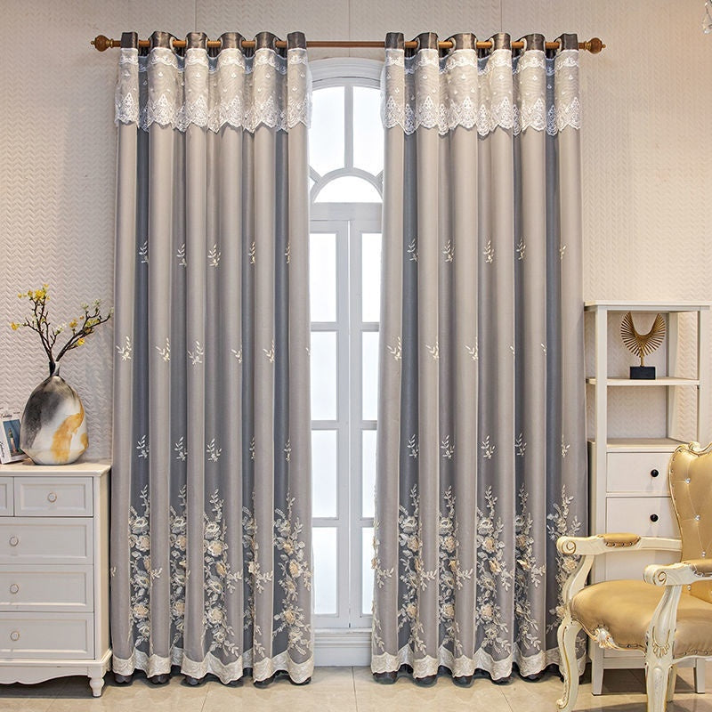 Bedroom Shading Double Open Curtain