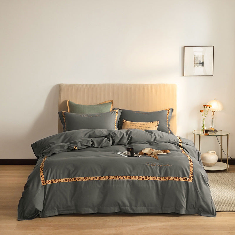 Cotton Embroidered Quilt