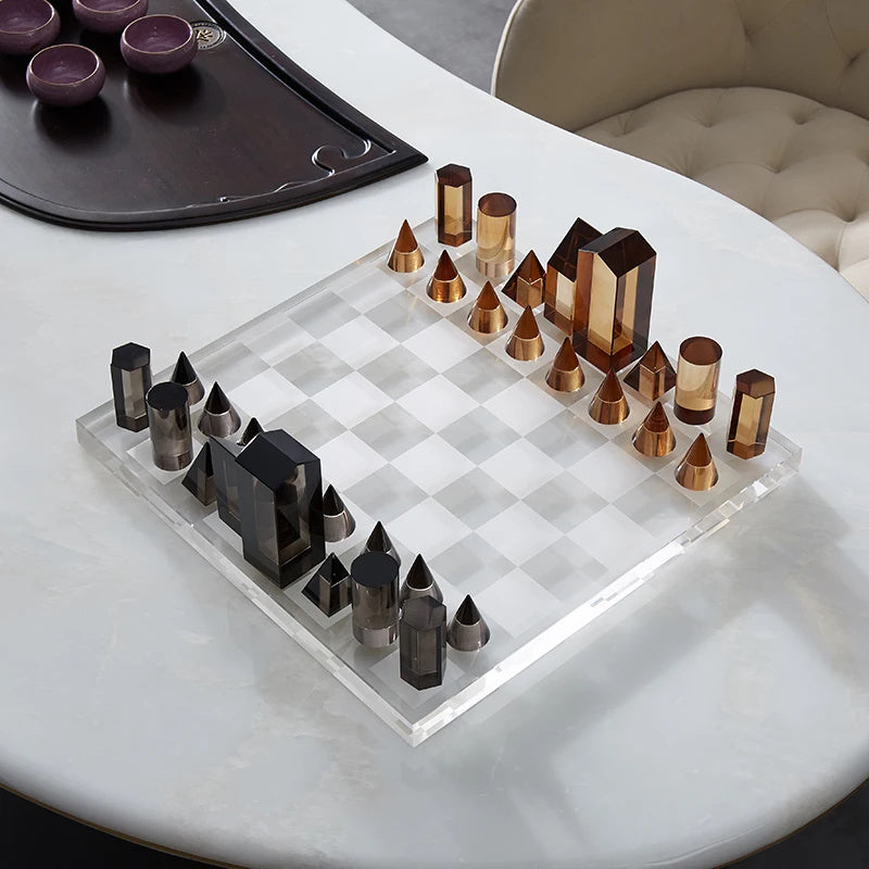 Europeanstyle Crystal Chessboard