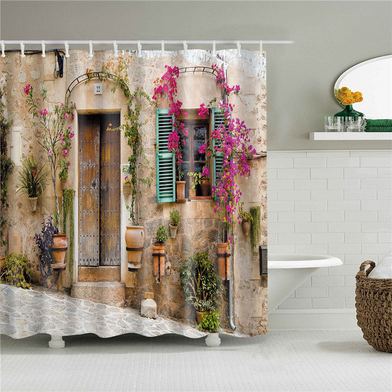 Waterproof & Home Decor, Washable Fabric Bathroom Screens