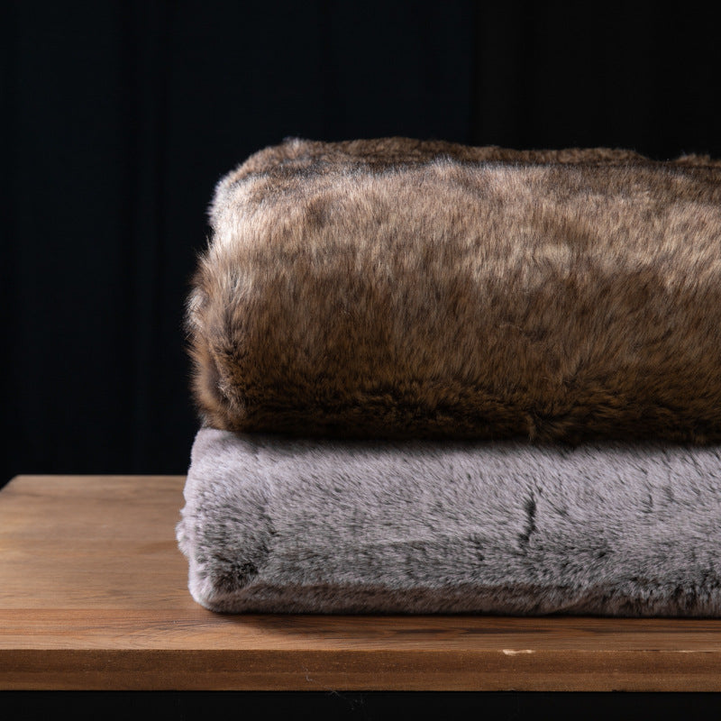 Faux Fur Light, Luxury Villa Blanket