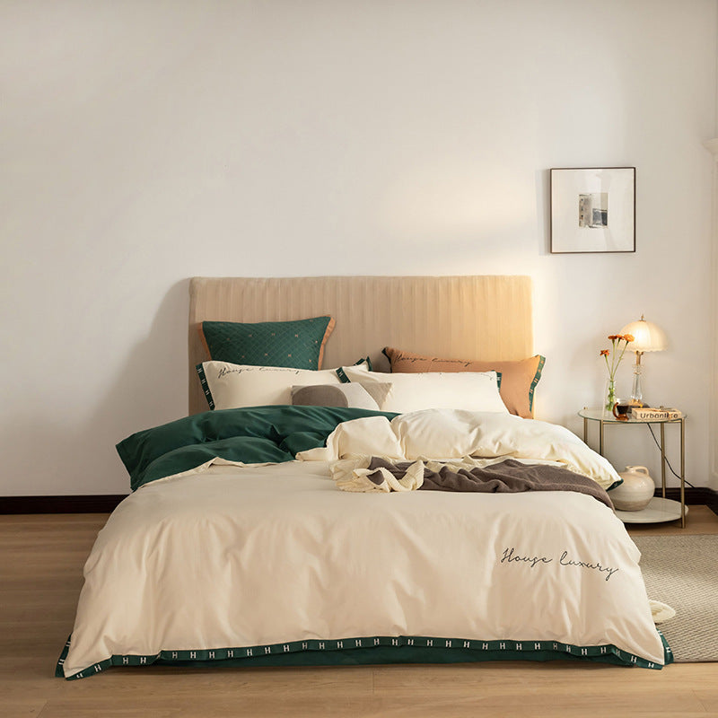 Cotton Embroidered Quilt