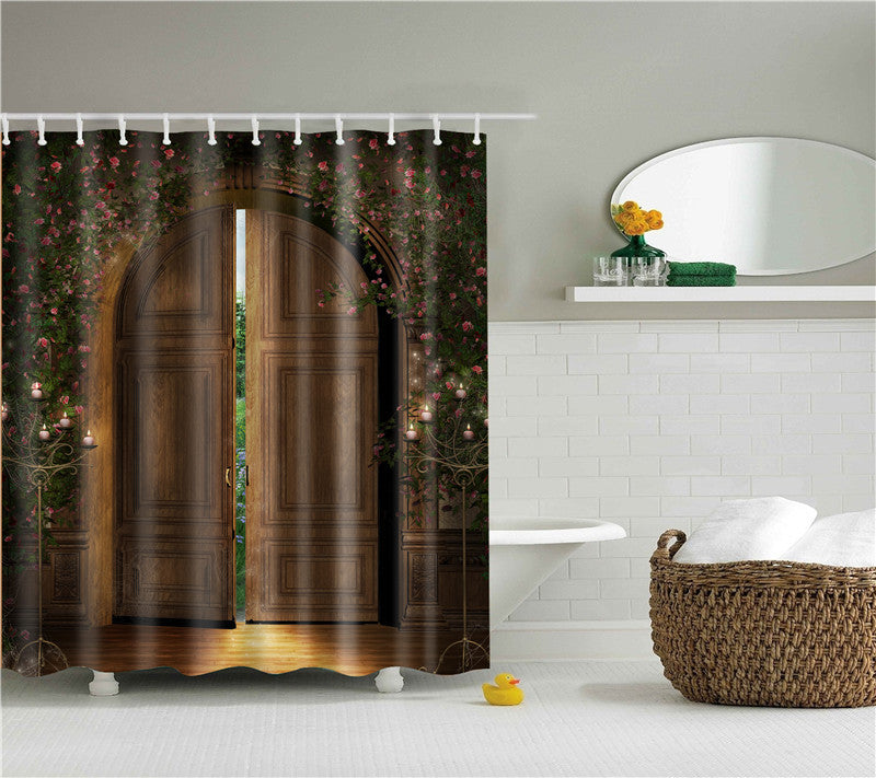 Waterproof & Home Decor, Washable Fabric Bathroom Screens