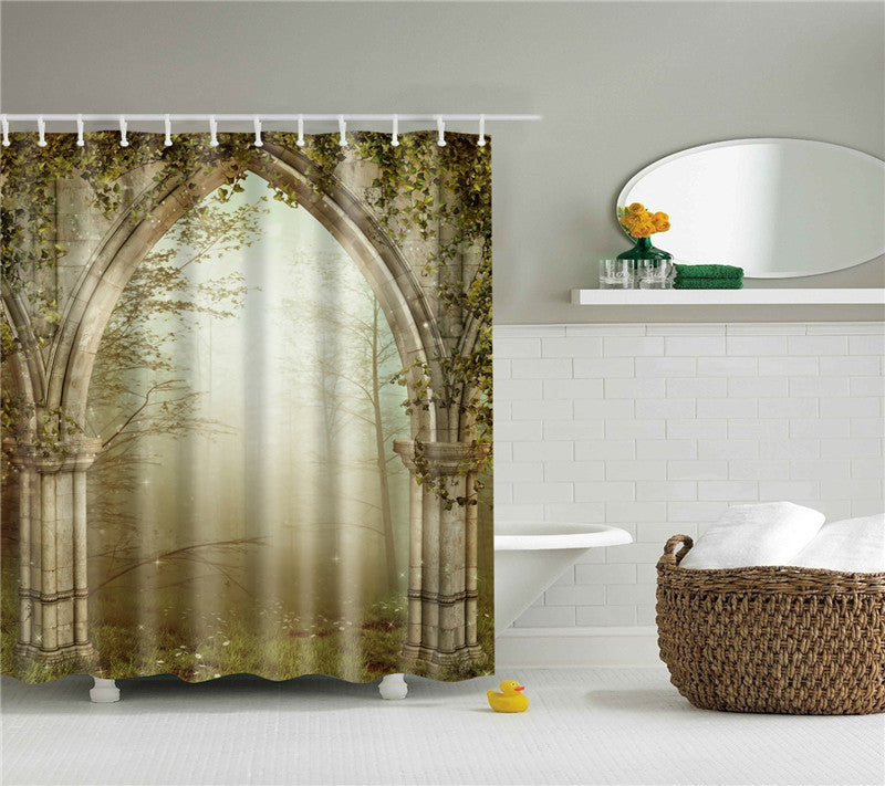 Waterproof & Home Decor, Washable Fabric Bathroom Screens