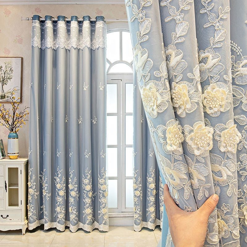 Bedroom Shading Double Open Curtain