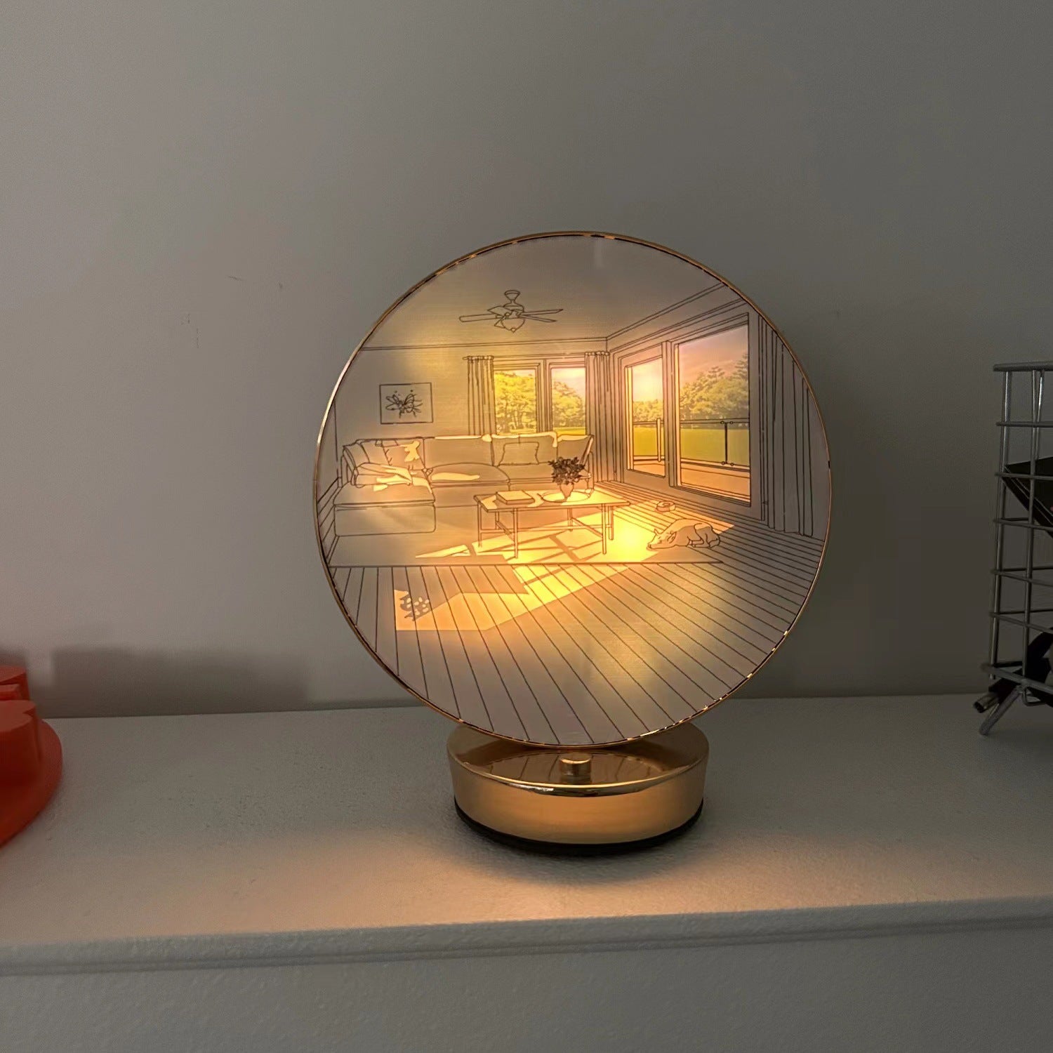 Home Decor Painting Lamp
