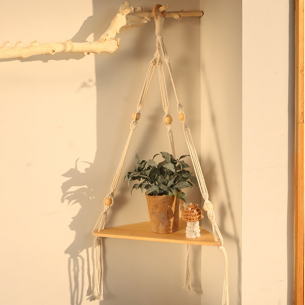 Macrame Shelves Home Decor