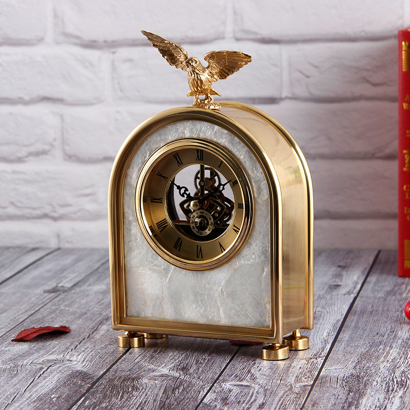 Luxury Pure Copper Table Clock