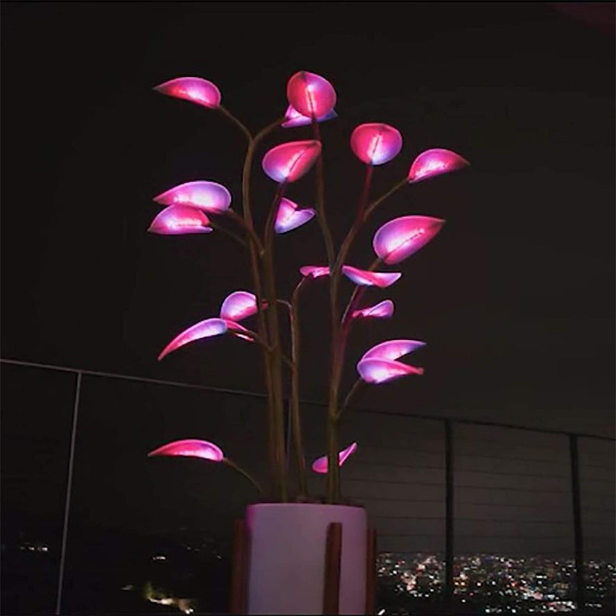 Plant LED Night Lights, Artificial Bonsai Plant
