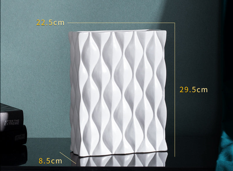 European luxury decoration Ceramic floral plant vases high quality Cheap wholesale for Ceramic vase