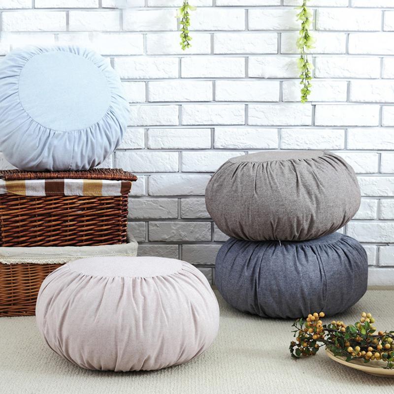 Linen Futon Cushions Japanese-style Tatami Cushion Throw