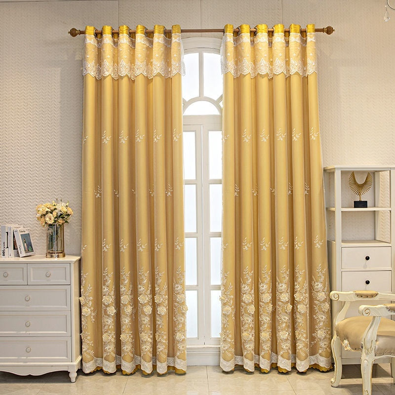 Bedroom Shading Double Open Curtain