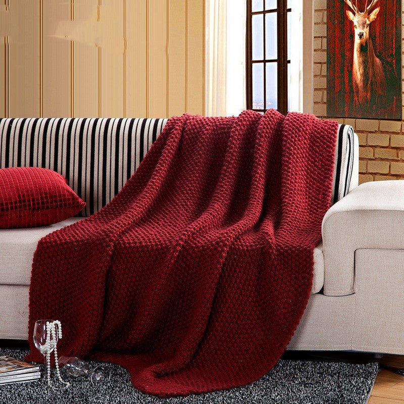 Cozy Handmade Shaggy Blanket