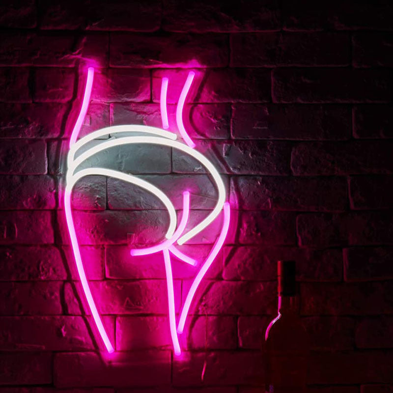 Acrylic Lady LED Neon Sign Lights
