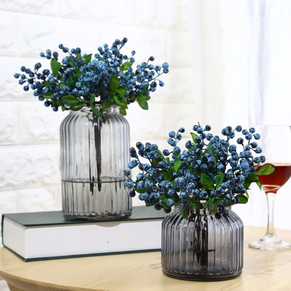 2pcs Artificial Latex Berry Fruit Decoration