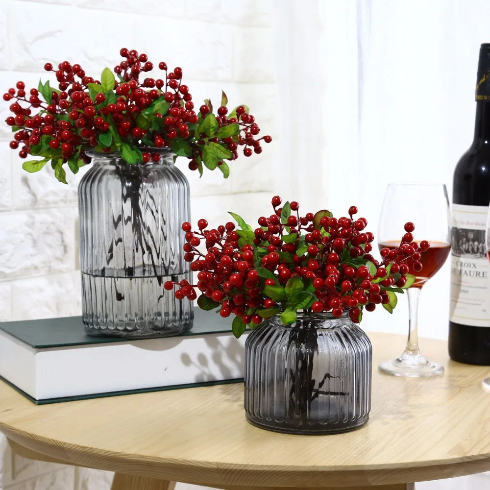 2pcs Artificial Latex Berry Fruit Decoration