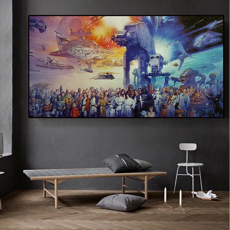 Disney Classic Star Wars Movie Wall Art