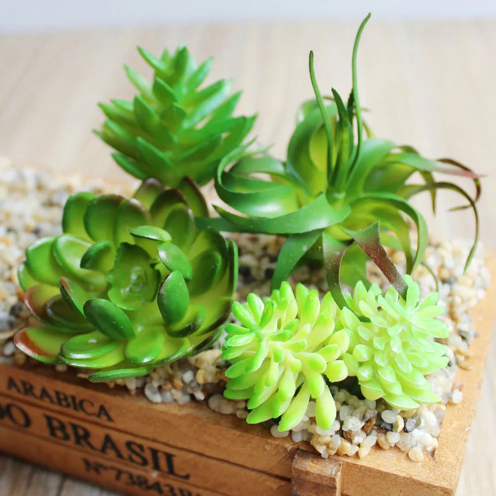 Artificial Succulent  PVC Mini Grass