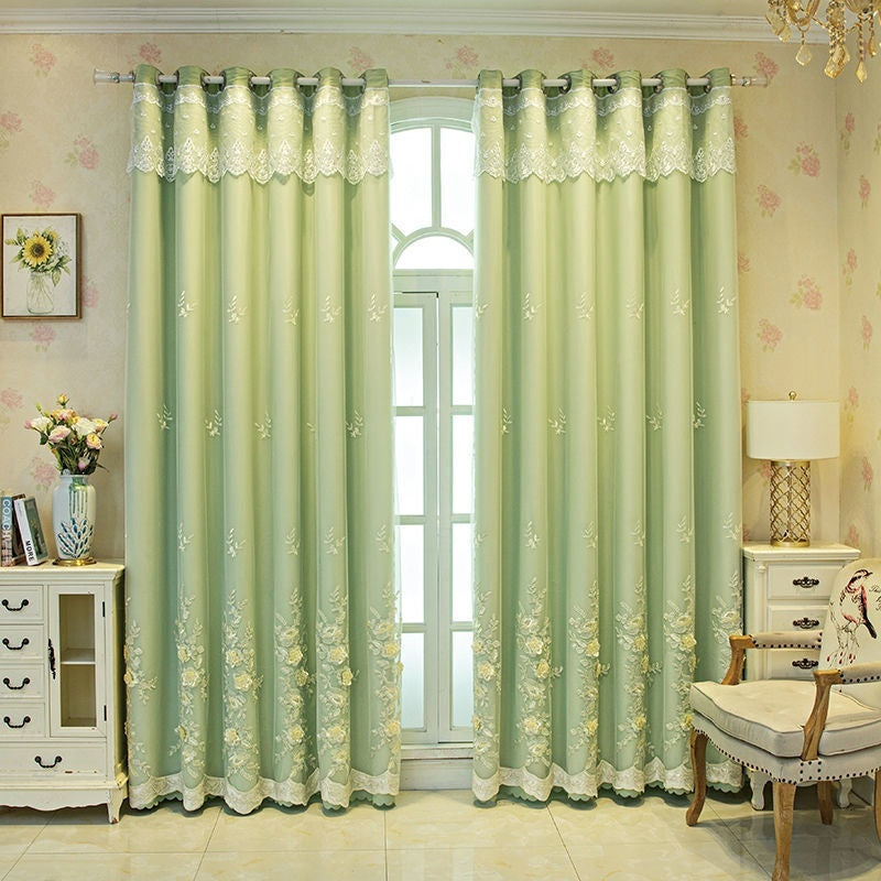 Bedroom Shading Double Open Curtain