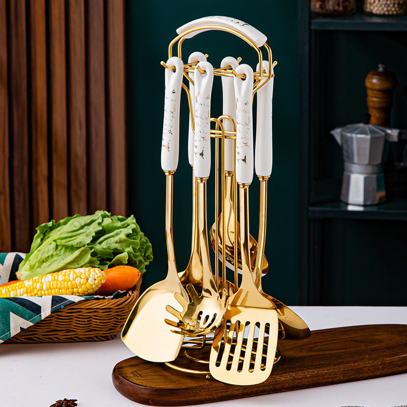 Luxury Kitchenware, Seven-piece Stainless Steel cutlery